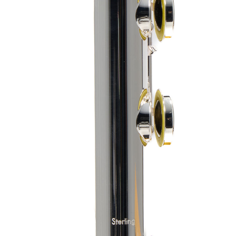 William S. Haynes AF780SE-BO C# 'Amadeus' Solid Silver Flute SN 2405197 OPEN BOX