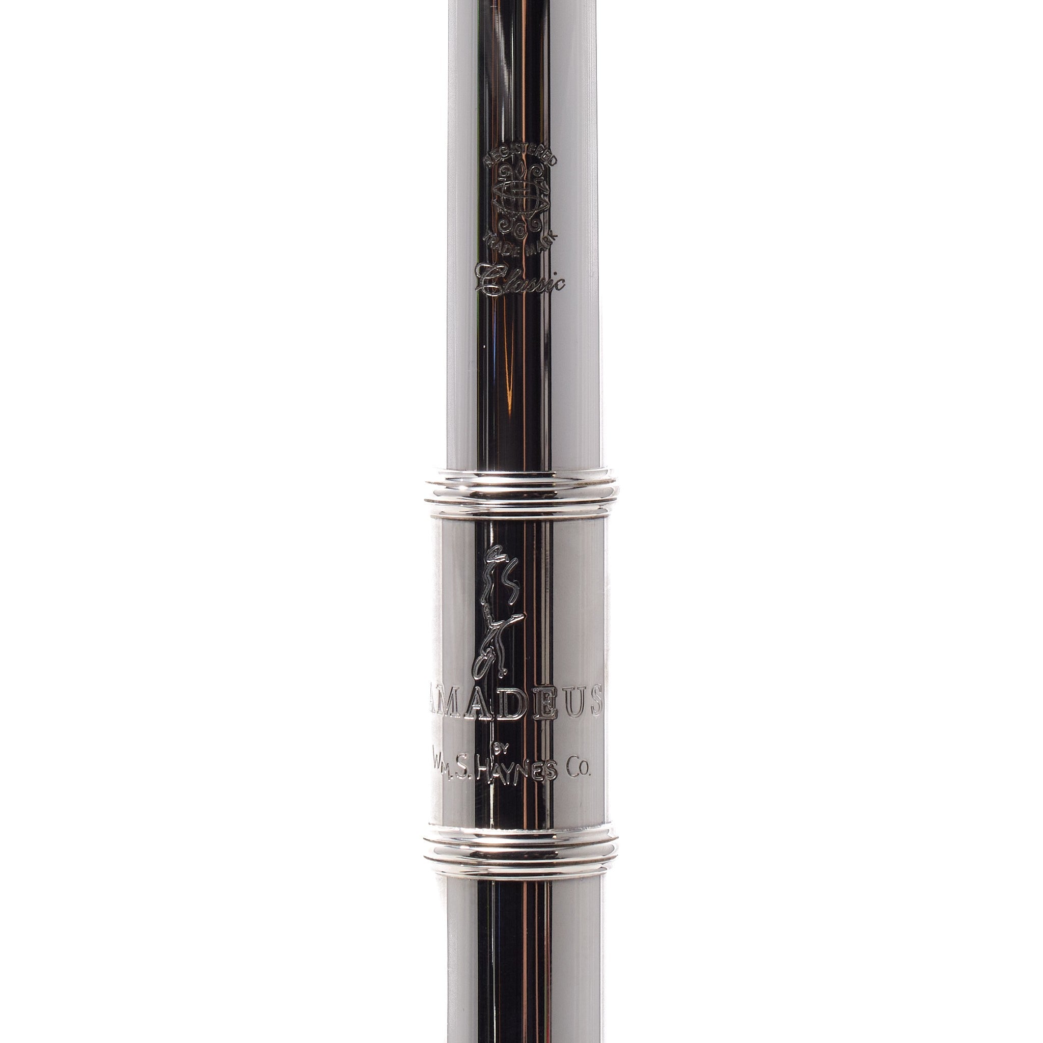 William S. Haynes AF900SE-BO C# 'Amadeus' Solid Silver Flute