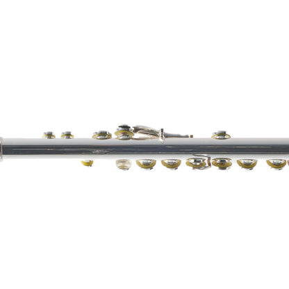 William S. Haynes Handmade 5% Gold Custom Flute with B Foot, Offset G, C# Trill Key