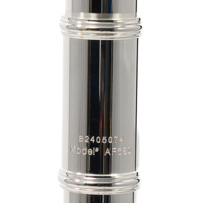 William S. Haynes Model AF680-BO C# 'Amadeus' Flute - Classic Headjoint, 14K Riser