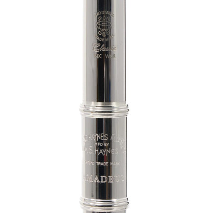 William S. Haynes Model AF680-BO C# 'Amadeus' Flute - Classic Headjoint, 14K Riser