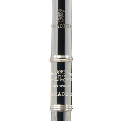 William S. Haynes Model AF680SE-BO C# 'Amadeus' Flute