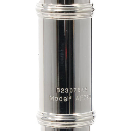 William S. Haynes Model AF780-BO C# 'Amadeus' Solid Silver Flute