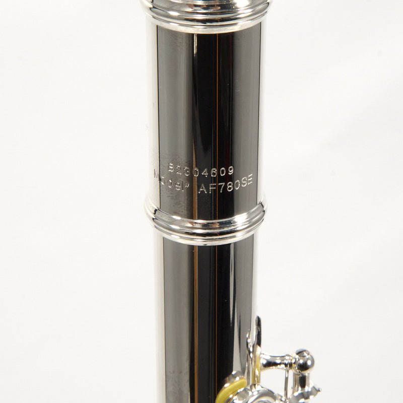 William S. Haynes Model AF780SE-BO 'Amadeus' Silver Flute SN B2304609 OPEN BOX- for sale at BrassAndWinds.com