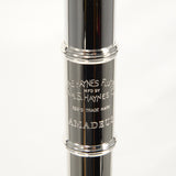 William S. Haynes Model AF780SE-BO 'Amadeus' Silver Flute SN B2304609 OPEN BOX- for sale at BrassAndWinds.com