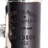 William S. Haynes Model AP86W 'Amadeus' Grenadilla Piccolo SN A1612