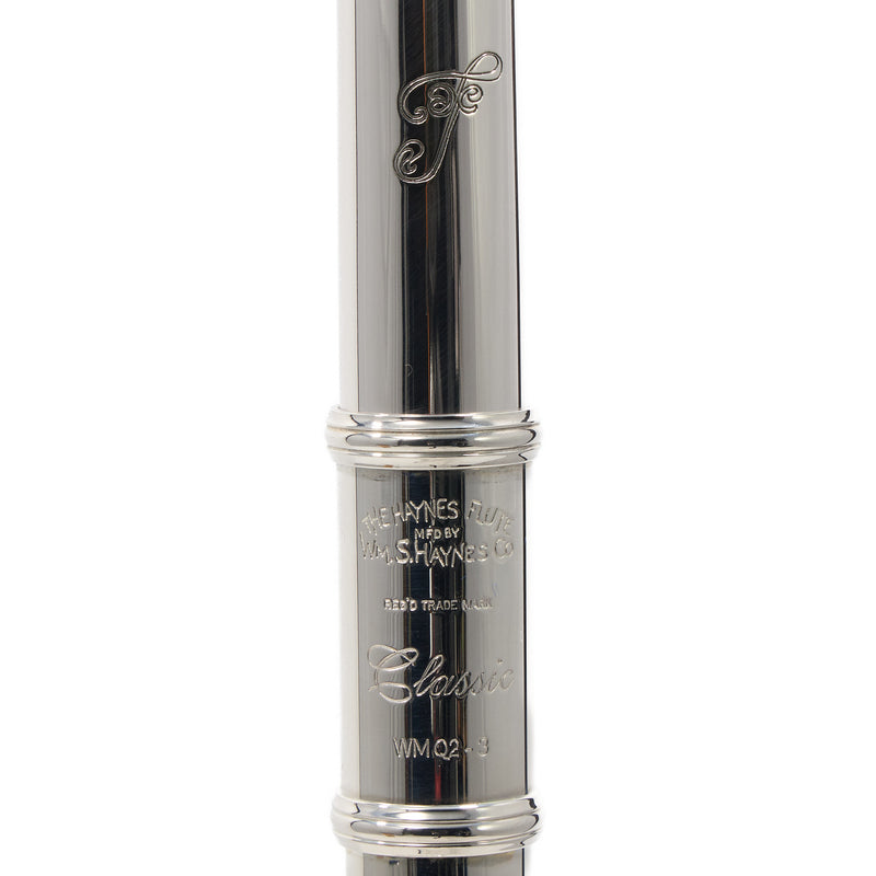 William S. Haynes Model Q2 Classic 'Weissman' Flute SN 94 GORGEOUS