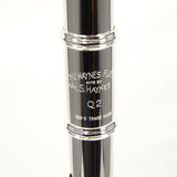 William S. Haynes Model Q2 Flute - Open Hole/ Offset G/ B Foot SN 100301 OPEN BOX- for sale at BrassAndWinds.com