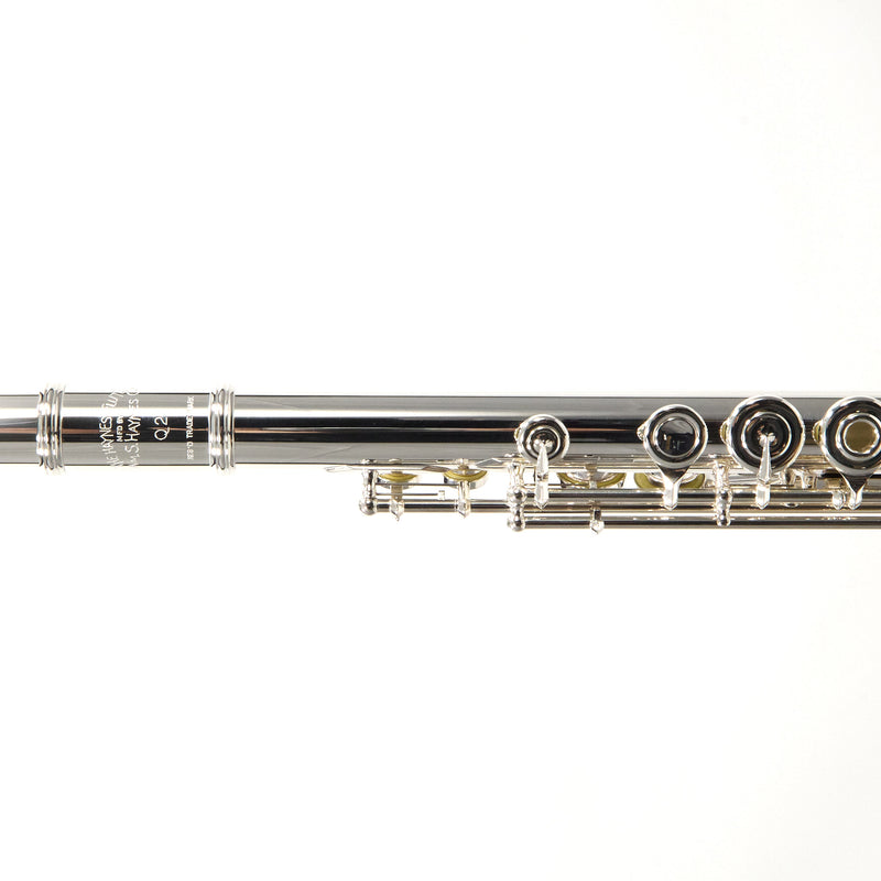 William S. Haynes Model Q2 Flute - Open Hole/ Offset G/ B Foot SN 100301 OPEN BOX- for sale at BrassAndWinds.com