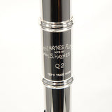 William S. Haynes Model Q2 Flute - Open Hole/ Offset G/ B Foot SN 100301 RENEWED