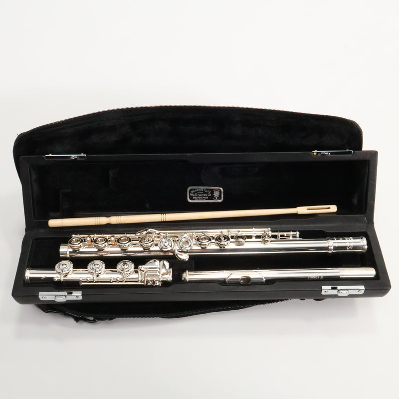 William S. Haynes Model Q2 Flute - Open Hole/ Offset G/B Foot SN 100196 OPEN BOX- for sale at BrassAndWinds.com