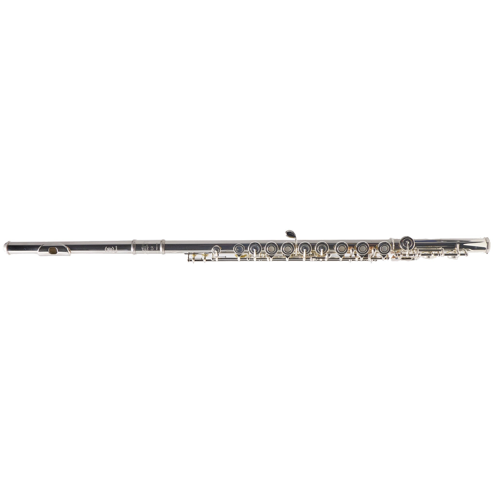 William S. Haynes Model Q2 Flute with C Foot, Open Holes, Inline G