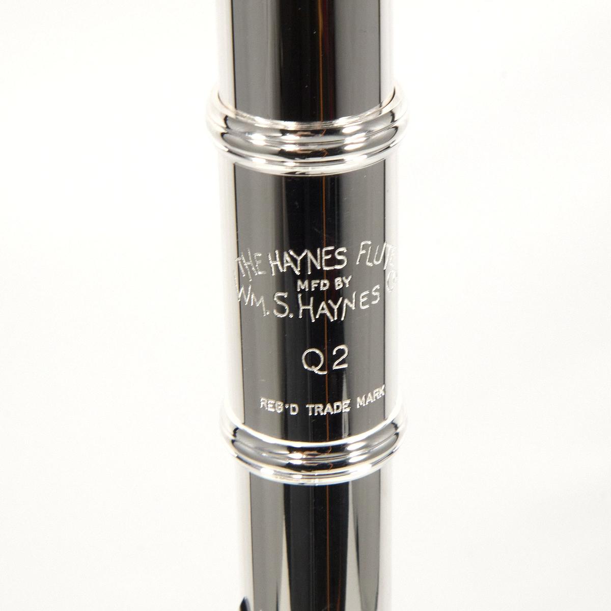 William S. Haynes Model Q2 OC#B AGR Flute - Open Hole/ Offset G/ B Foot