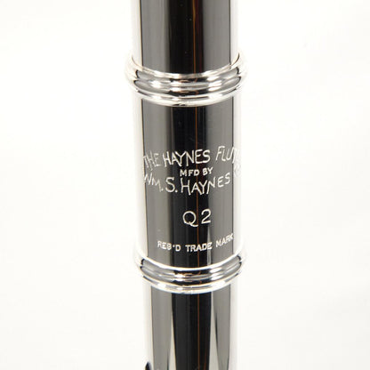 William S. Haynes Model Q2 OC#B AGR Flute - Open Hole/ Offset G/ B Foot