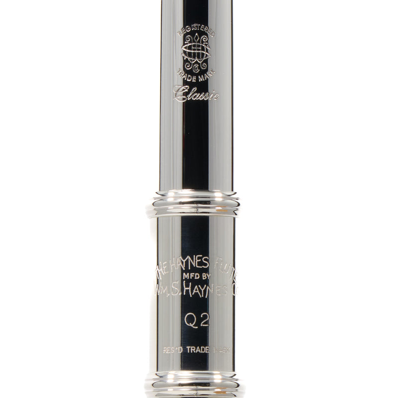 William S. Haynes Model Q2 OEC#B AGR Professional Flute SN 100871 OPEN BOX