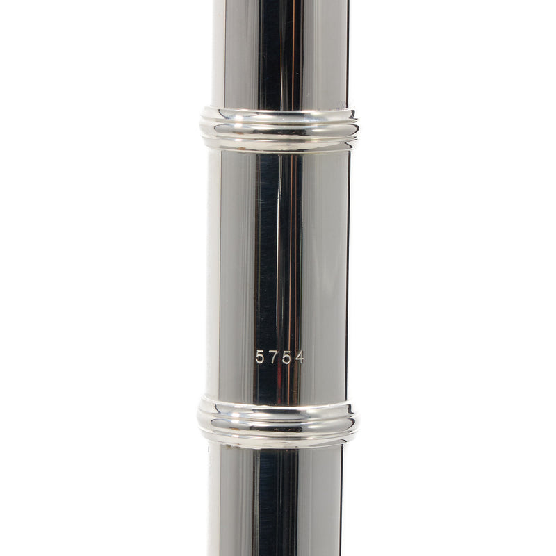 William S. Haynes Model Q2 Solid Silver Flute SN 5754 FRESH REPAD