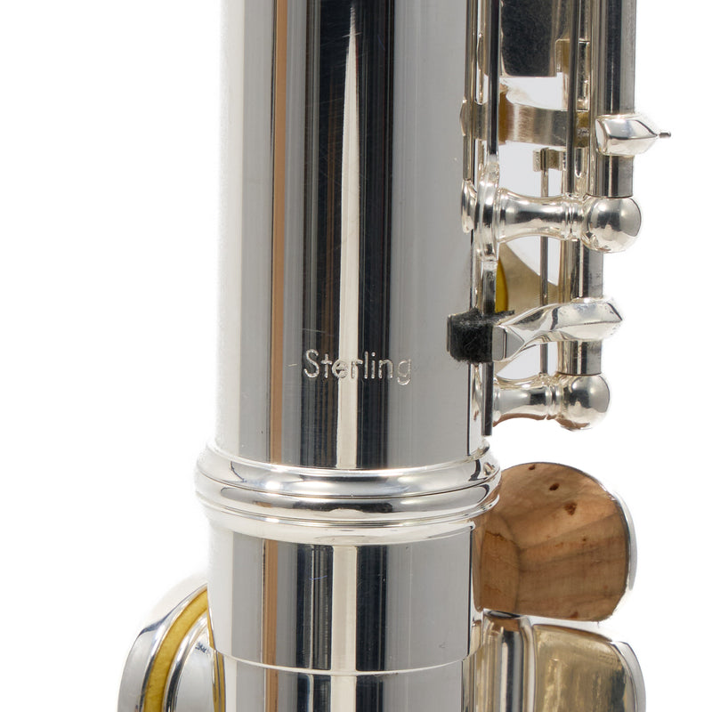 William S. Haynes Model Q2 Solid Silver Flute SN 5754 FRESH REPAD