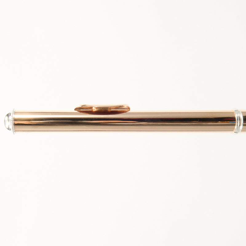 William S. Haynes Q-Fusion 9K Gold Flute with Offset G, B Foot SN 9827 OPEN BOX- for sale at BrassAndWinds.com