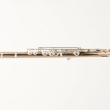 William S. Haynes Q-Fusion 9K Gold Flute with Offset G, B Foot SN 9827 OPEN BOX- for sale at BrassAndWinds.com