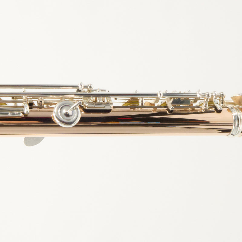 William S. Haynes Q-Fusion 9K Gold Flute with Offset G, B Foot SN 9827 OPEN BOX- for sale at BrassAndWinds.com