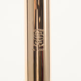 William S. Haynes Q-Fusion 9K Gold Flute with Offset G, B Foot SN 9827 OPEN BOX- for sale at BrassAndWinds.com