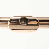 William S. Haynes Q-Fusion 9K Gold Flute with Offset G, B Foot SN 9827 OPEN BOX- for sale at BrassAndWinds.com