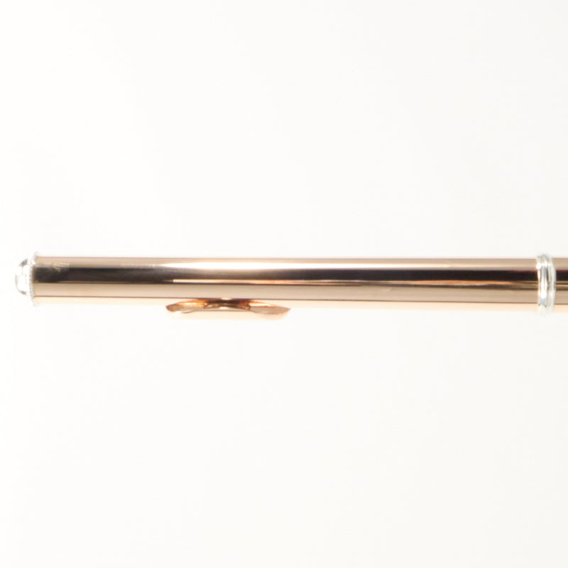 William S. Haynes Q-Fusion 9K Gold Flute with Offset G, B Foot SN 9827 OPEN BOX- for sale at BrassAndWinds.com