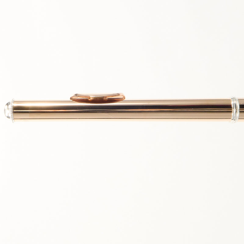 William S. Haynes Q-Fusion 9K Gold Flute with Offset G, B Foot SN 9827 OPEN BOX- for sale at BrassAndWinds.com