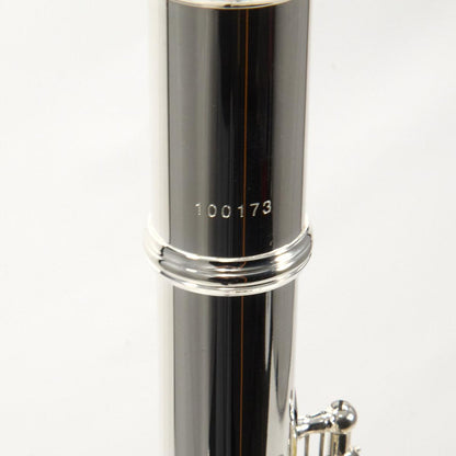 William S. Haynes Q2 OEB 14KR Intermediate Silver Flute with 14K Gold Riser