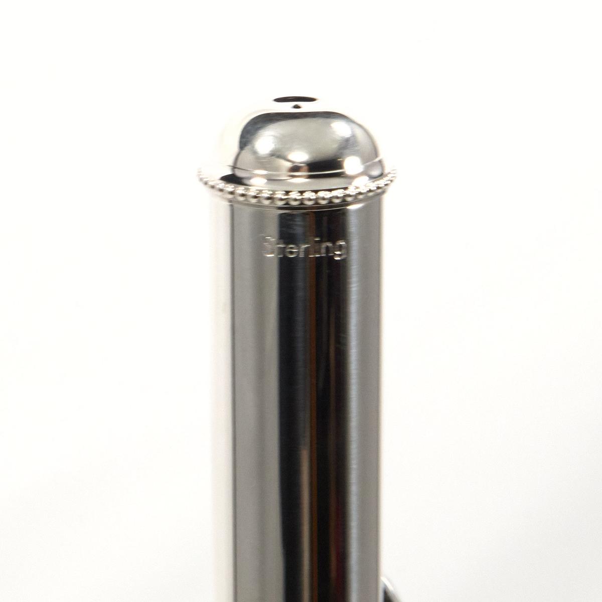 William S. Haynes Q2 OEB 14KR Intermediate Silver Flute with 14K Gold Riser