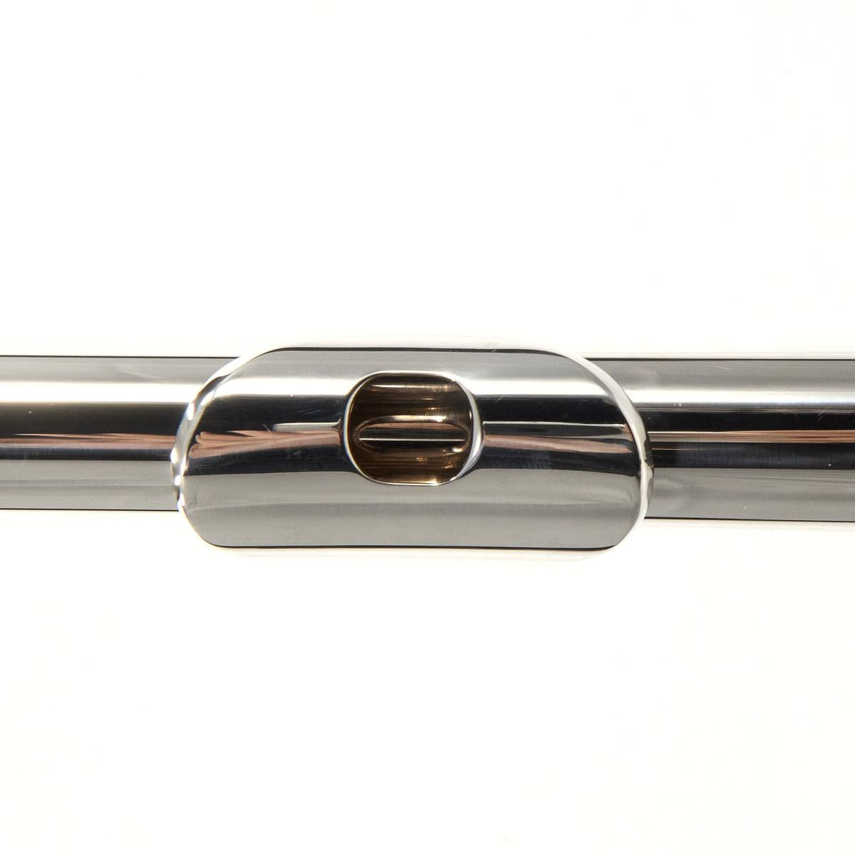 William S. Haynes Q2 OEB 14KR Intermediate Silver Flute with 14K Gold Riser