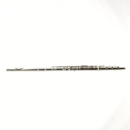 William S. Haynes Q2 OEB 14KR Intermediate Silver Flute with 14K Gold Riser