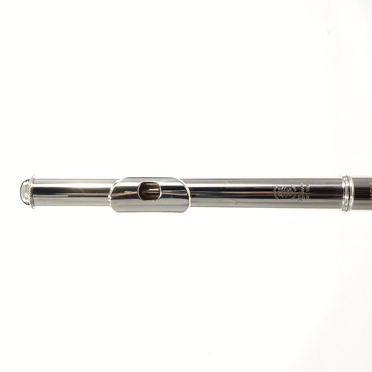 William S. Haynes Q2 OEB 14KR Intermediate Silver Flute with 14K Gold Riser