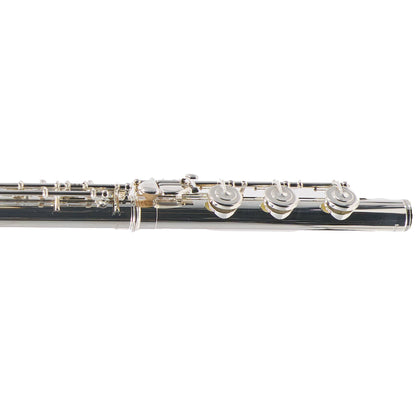 William S. Haynes Q2 Professional Solid Silver Flute with Classic Headjoint
