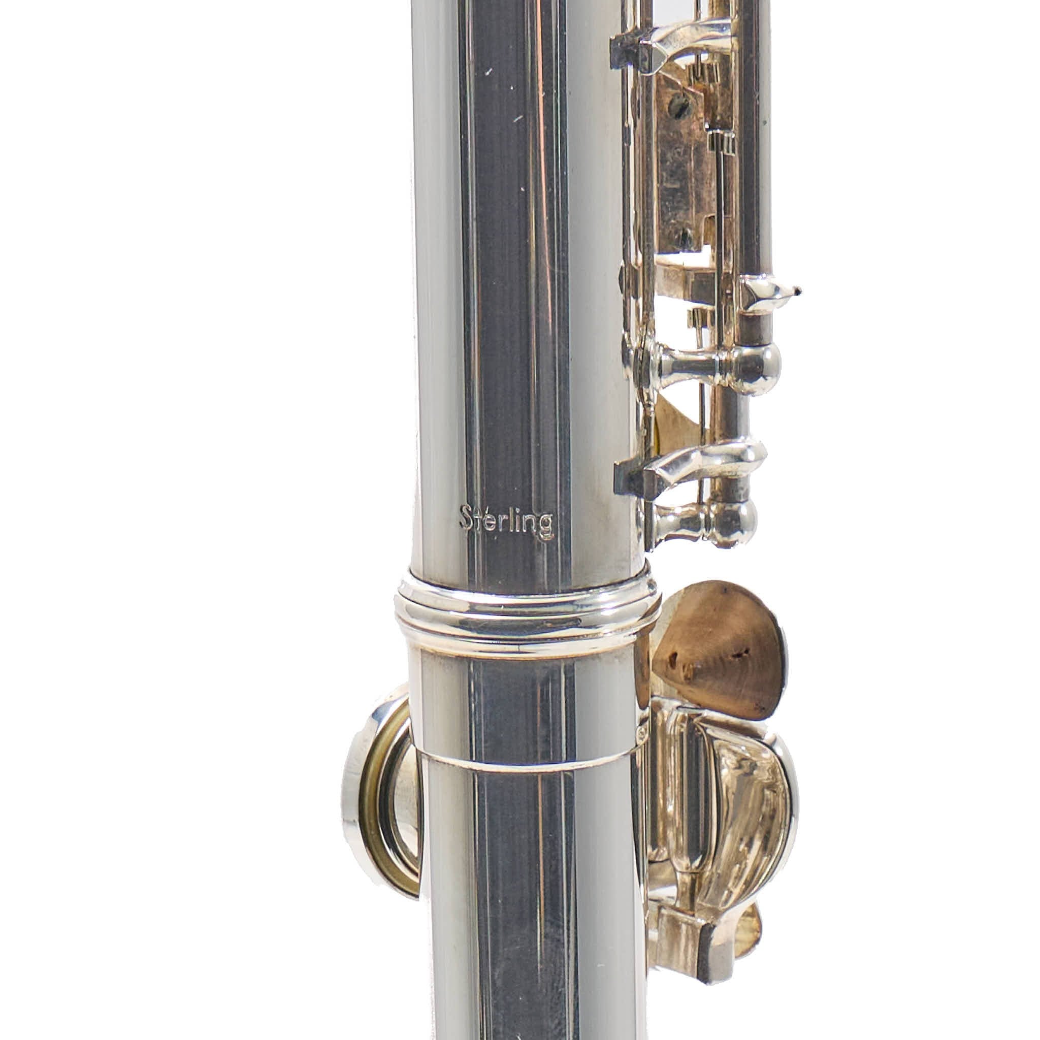 William S. Haynes Q2 Professional Solid Silver Flute with Classic Headjoint