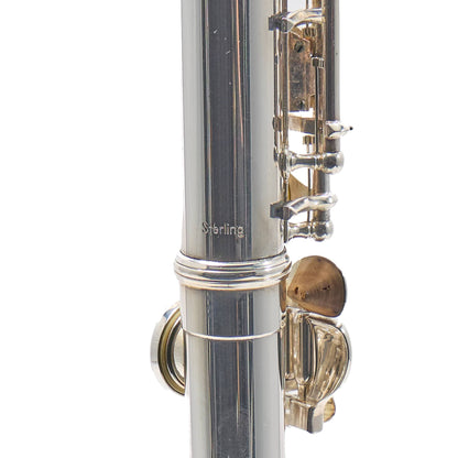 William S. Haynes Q2 Professional Solid Silver Flute with Classic Headjoint