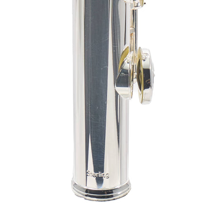 William S. Haynes Q2 Professional Solid Silver Flute with Classic Headjoint