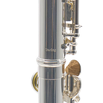 William S. Haynes Q2 Professional Solid Silver Flute with Classic Headjoint