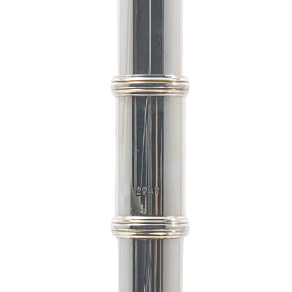 William S. Haynes Q2 Professional Solid Silver Flute with Classic Headjoint