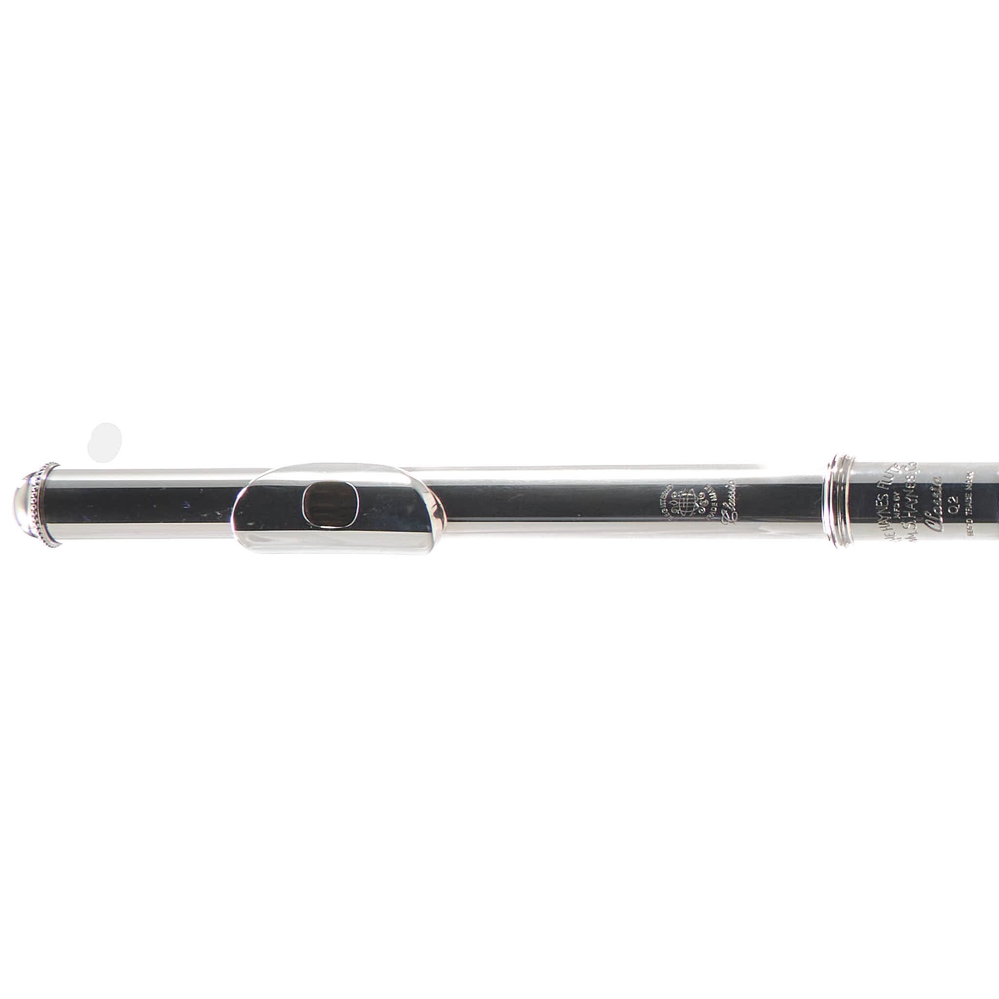 William S. Haynes Q2 Professional Solid Silver Flute with Classic Headjoint