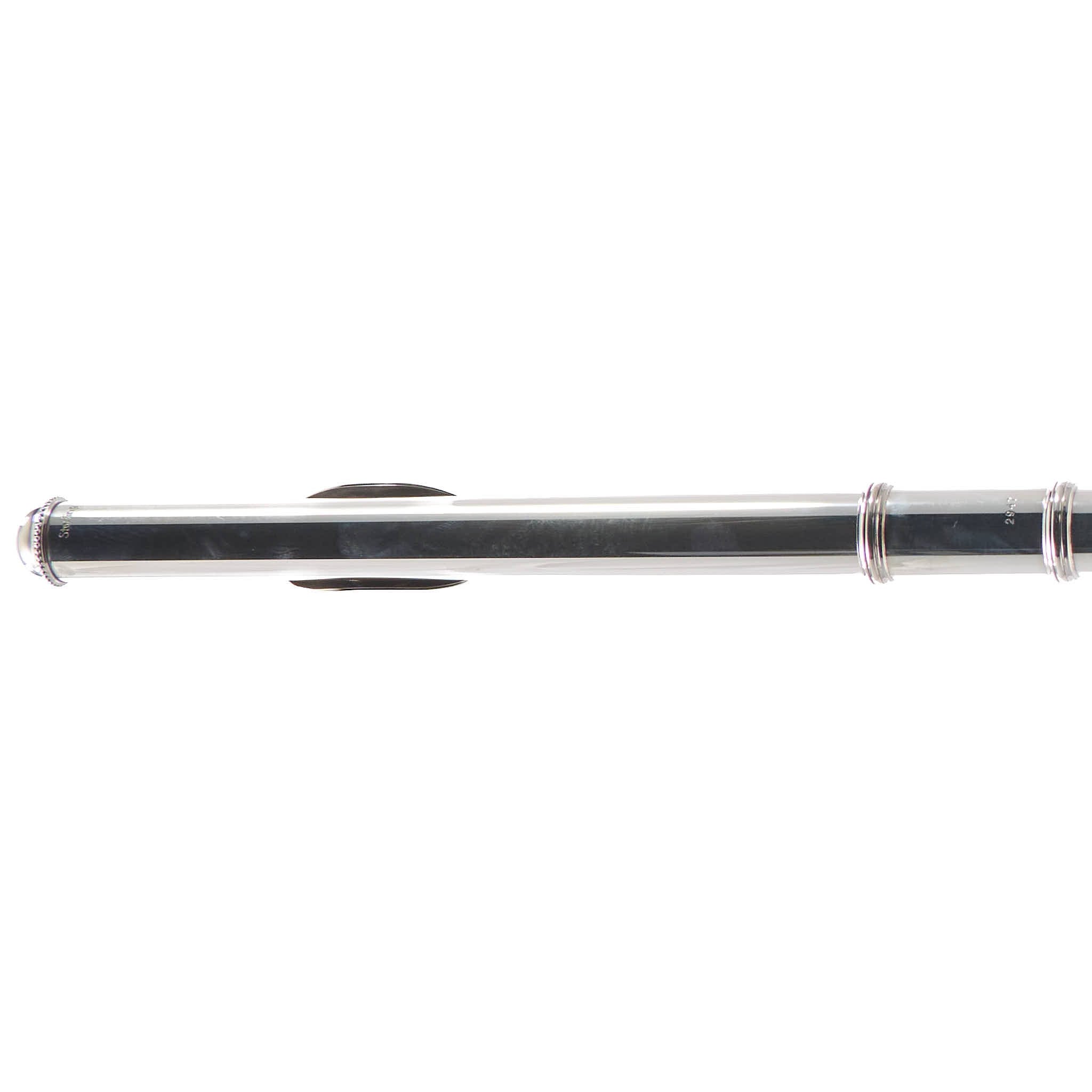 William S. Haynes Q2 Professional Solid Silver Flute with Classic Headjoint