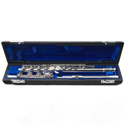 William S. Haynes Q2 Professional Solid Silver Flute with Classic Headjoint SN 6519