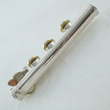 William S. Haynes Q4 Classic Handmade Solid Silver Flute BRAND NEW