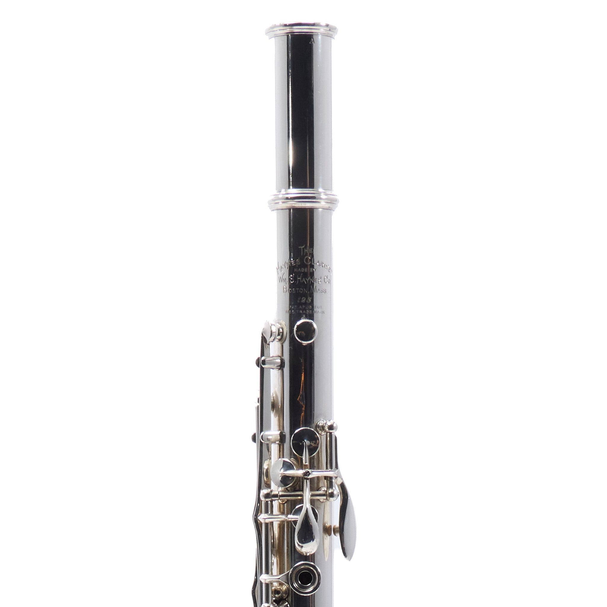 William S. Haynes Solid Silver 'Thermo' Clarinet in A