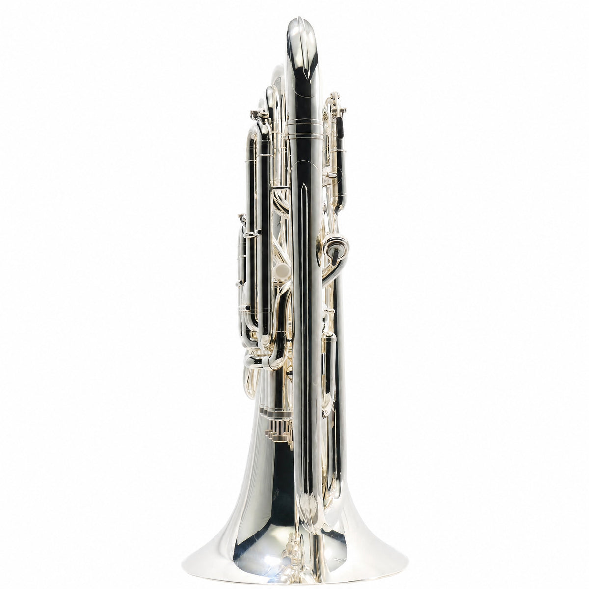Willson 2950TA4/3S Professional Bb Compensating Euphonium in Silver Plate