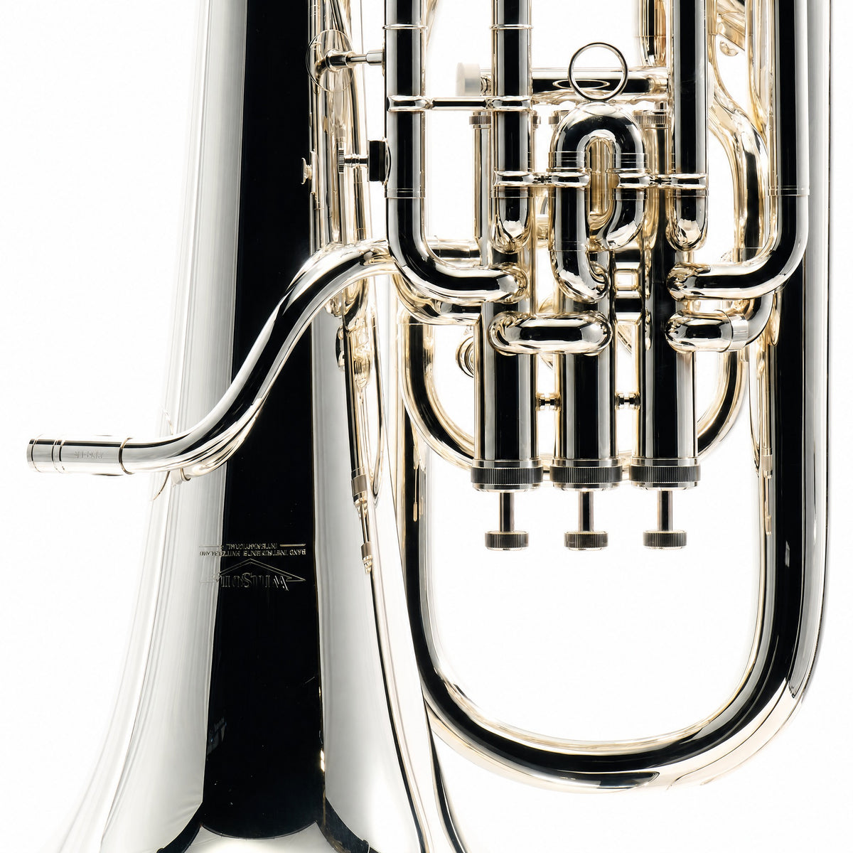 Willson 2950TA4/3S Professional Bb Compensating Euphonium in Silver Plate