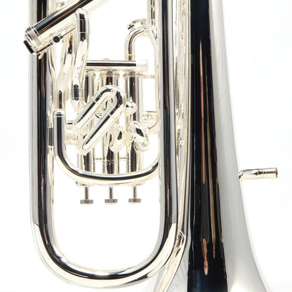 Willson 2950TA4/3T-S Compensating Euphonium with Trigger in Silver Plate