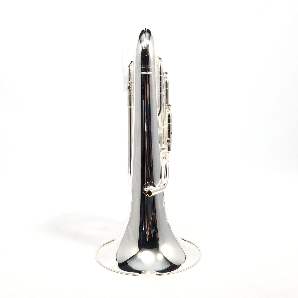 Willson 2950TA4/3T-S Compensating Euphonium with Trigger in Silver Plate
