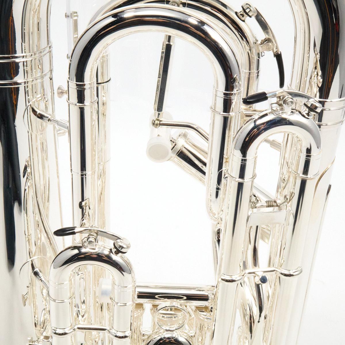 Willson 2950TA4/3T-S Compensating Euphonium with Trigger in Silver Plate
