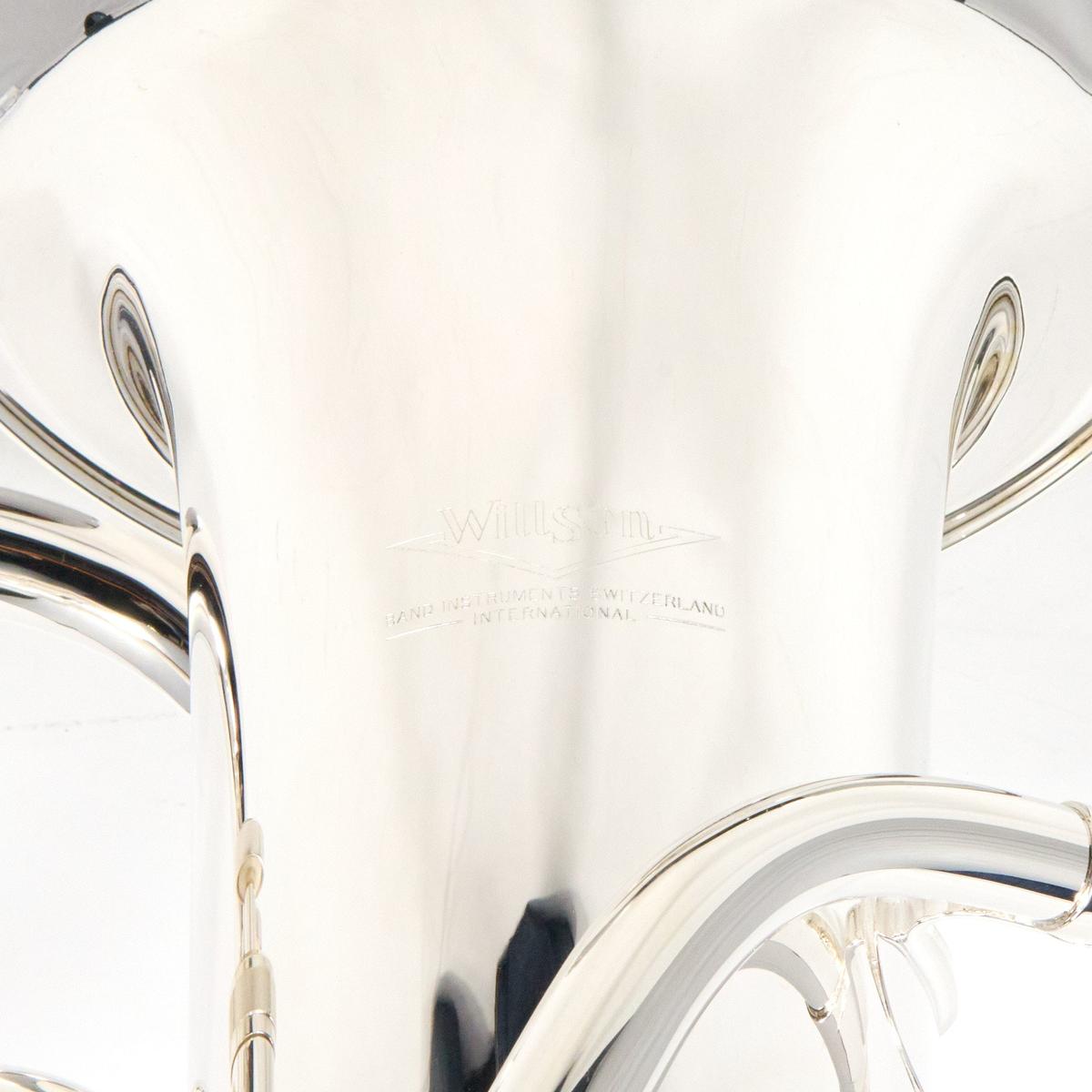 Willson 2950TA4/3T-S Compensating Euphonium with Trigger in Silver Plate